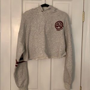 Free People Cropped Sweatshirt